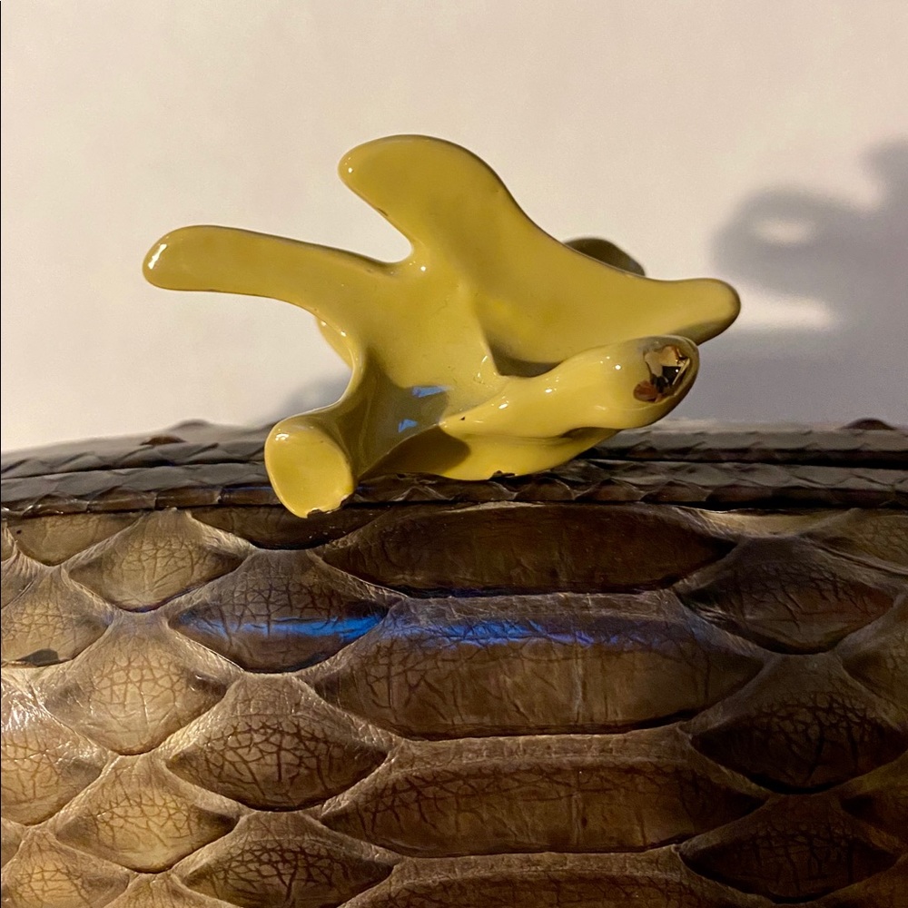 Givenchy Python Minaudire - image 4